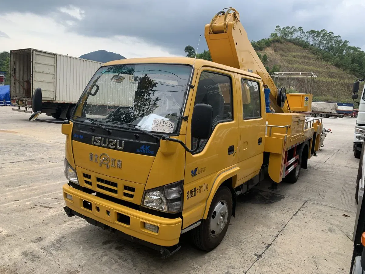 Xe thang nâng người làm việc trên cao 20m Isuzu nhập khẩu